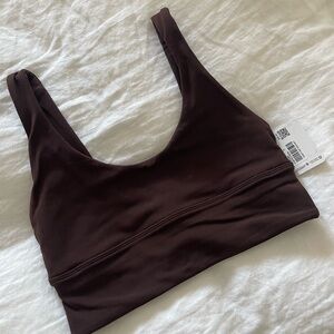 Lululemon align bra, espresso